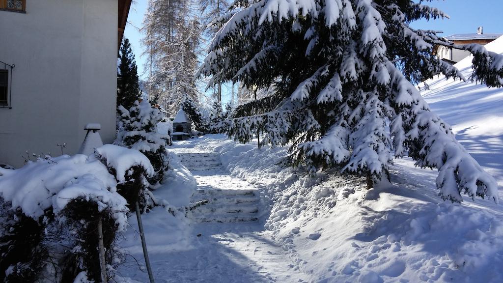 Ferienwohnung Gadenstatt Davos Exterior foto