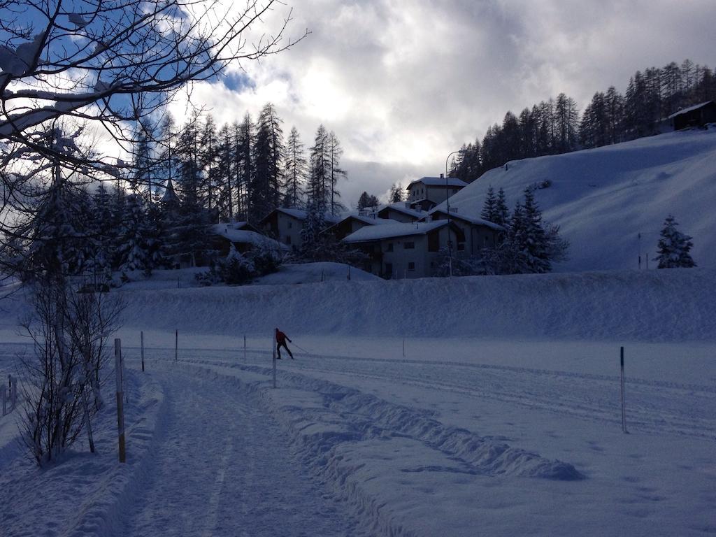 Ferienwohnung Gadenstatt Davos Exterior foto